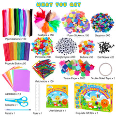Zefy tissue papers 1800-pack spread for colorful craft ideas.