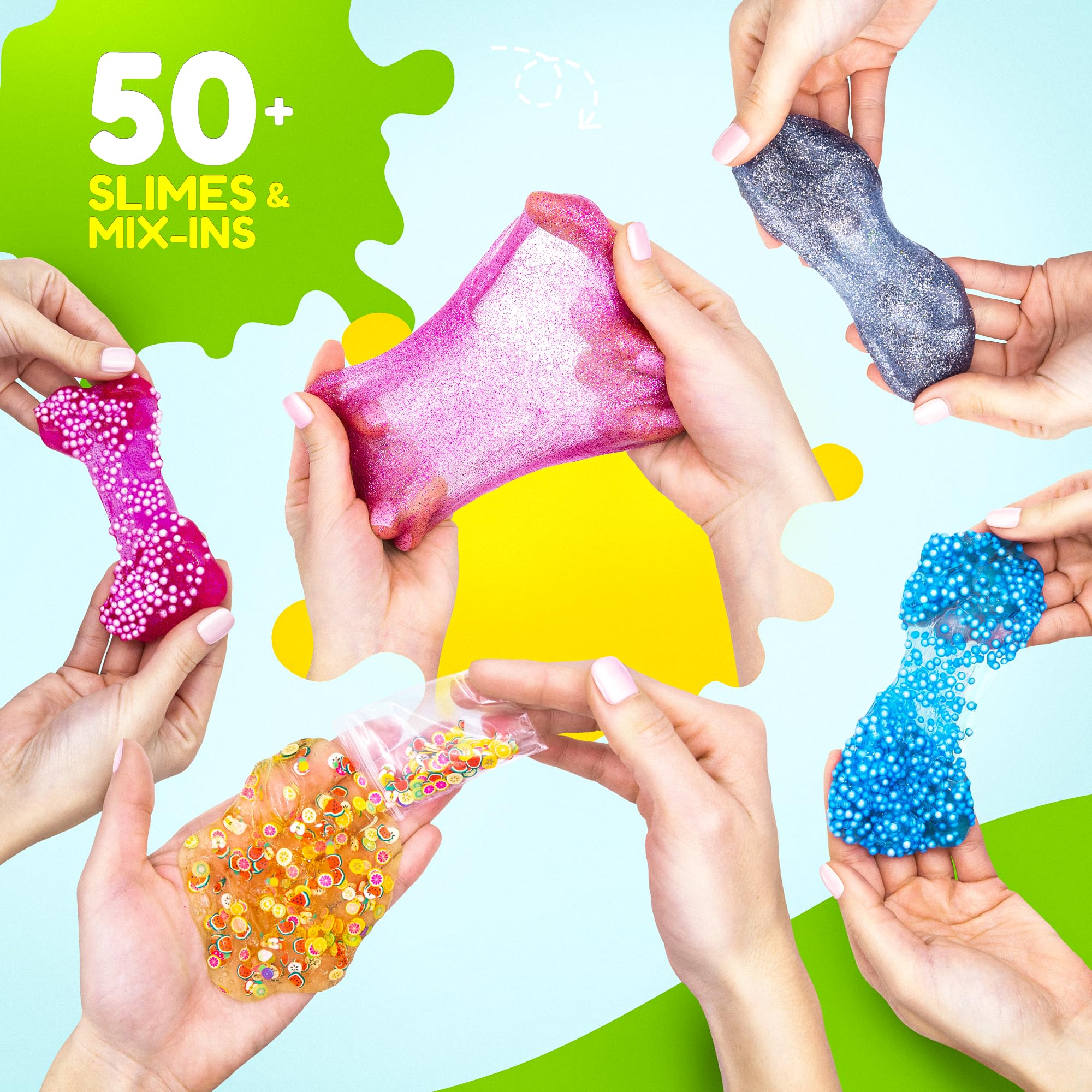 Zen Laboratory slime kit as Christmas party favors for group activities