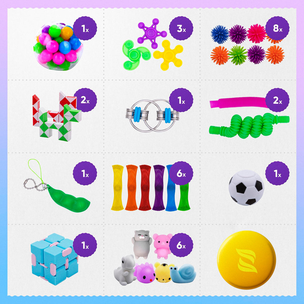 Zen Laboratory Marble Mesh sensory toy for hands-on calm focus.