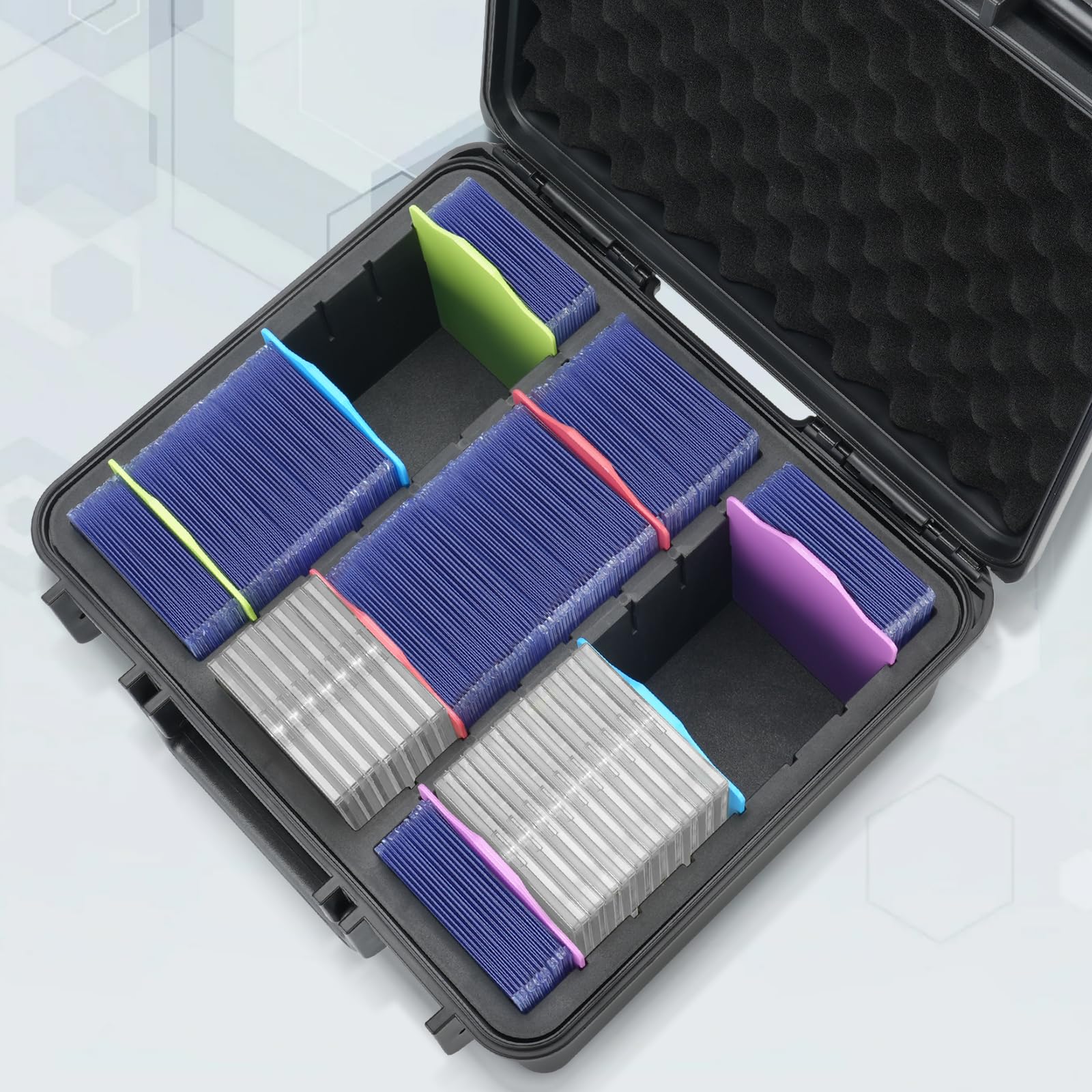 ZENACCE durable shell protects valuable cards from impact.