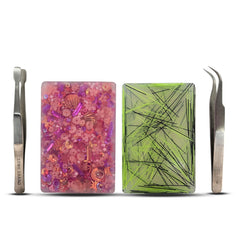 Zeng Zhang Picky Pad with tweezers toy for mindful plucking and focus.