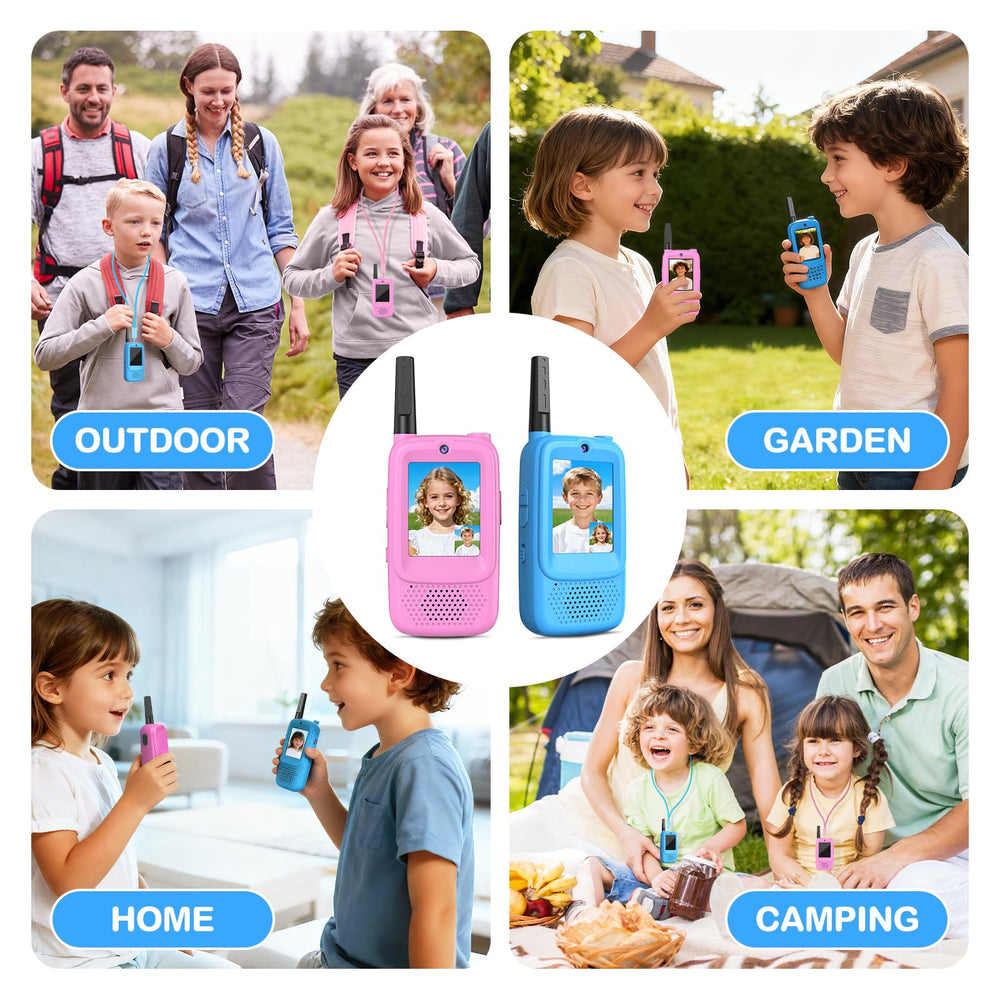 ZENLEA video walkie talkies with voice changer modes sparking playful role-play