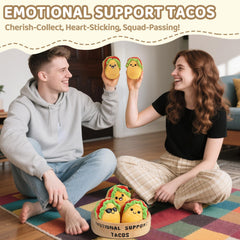 Zenliv taco pals with five personalities add whimsy and comfort to days.