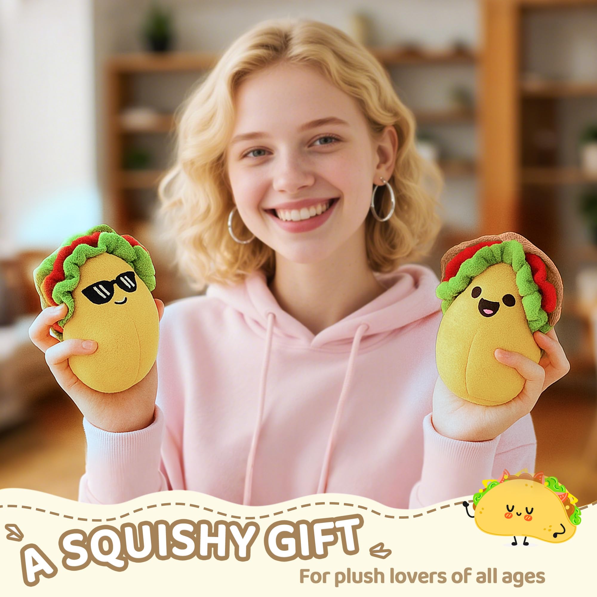 Zenliv emotional support tacos in carry basket for easy on-the-go joy.