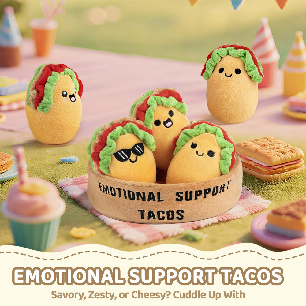 Zenliv five-piece taco set ideal gift-pack for friends and coworkers.