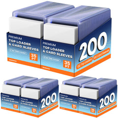 Zenowick 600-card sleeves and top loaders kit offers clear protection and organized packaging.