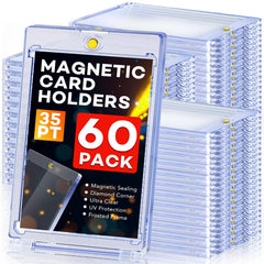 ZENOWICK One Touch Card Holder outer view demonstrates durable acrylic protection for cards.