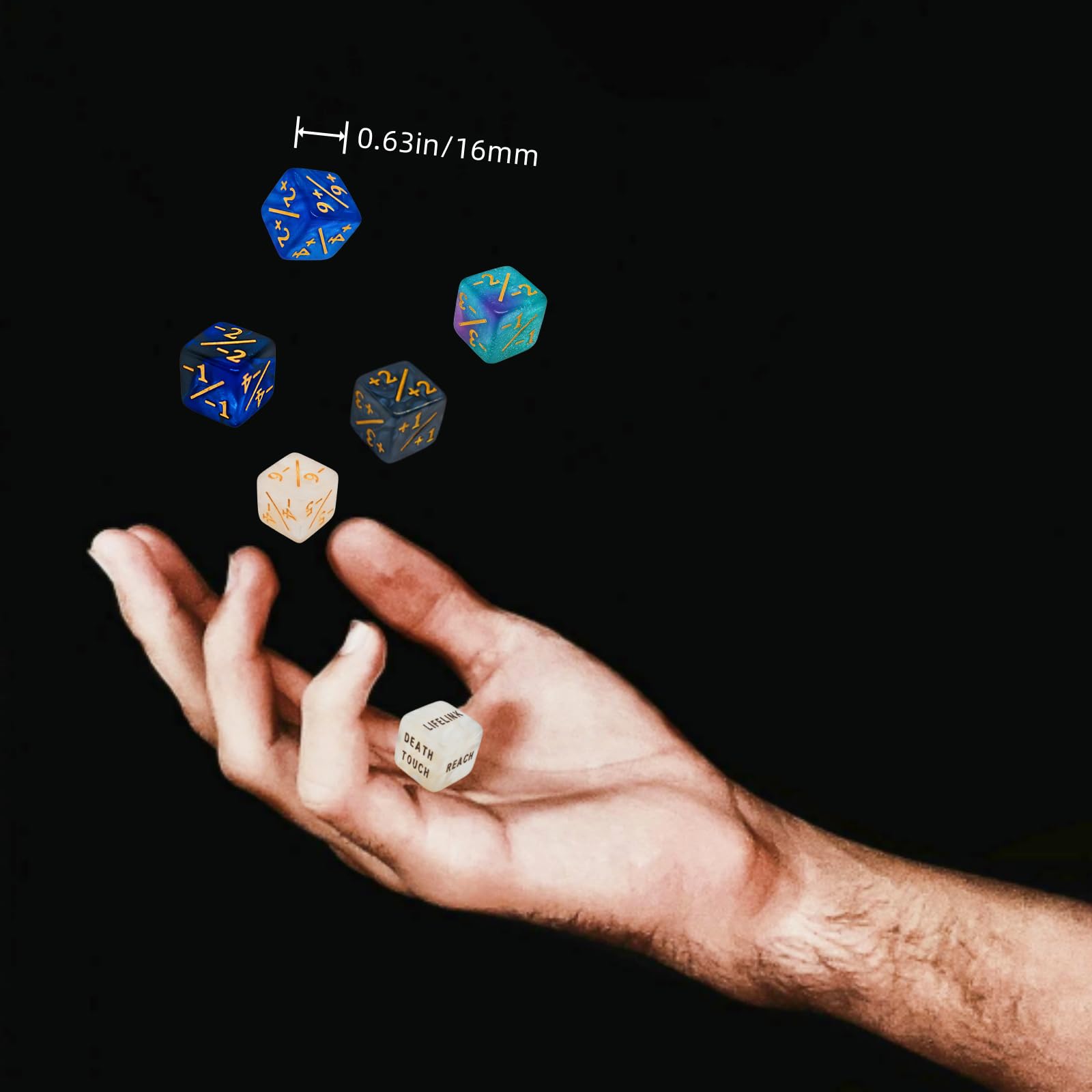ZEOXUER marble shield counters provide reliable status tracking.