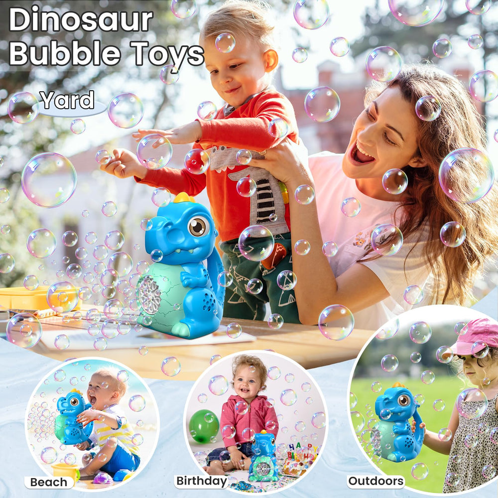 Zerhunt dino egg design on bubble toy appeals to toddlers.