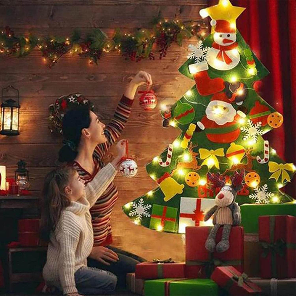 Zerkbiey LED lights provide a cozy, safe glow for holiday decorating.