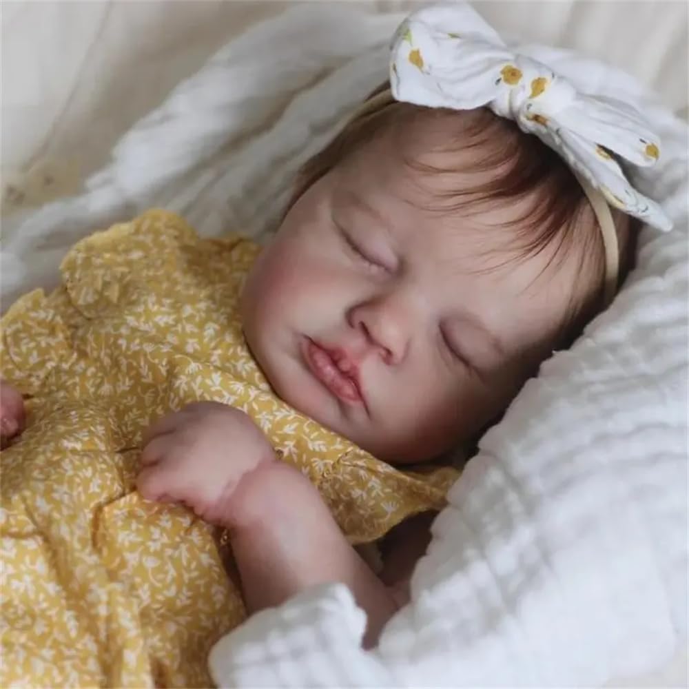 Zero Pam Reborn 20-inch doll with pacifier and bottle for interactive care play