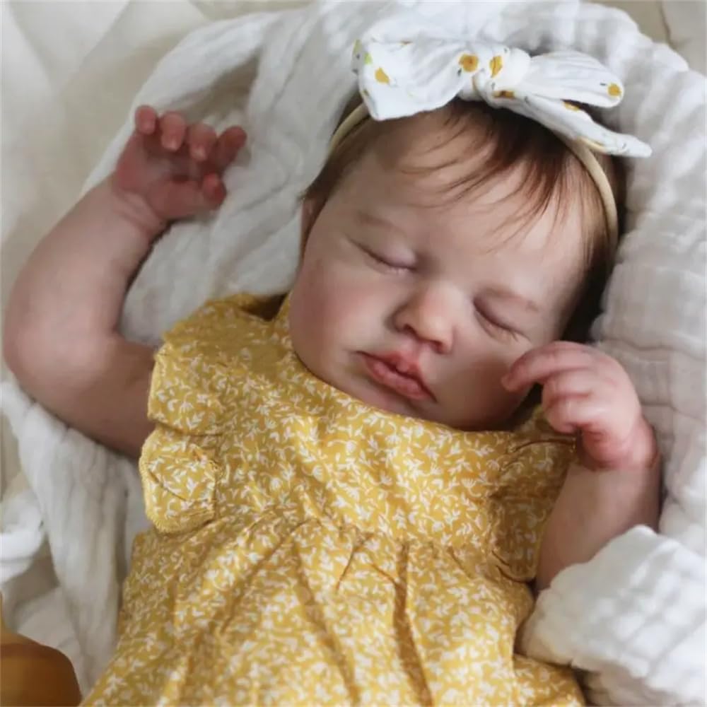 Zero Pam Reborn 20-inch doll rooted hair ideal for nurturing role-play