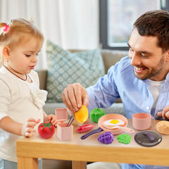 Zero Zoo play kitchen accessories 06: 70+ realistic props for ingredient prep and plating