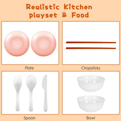 Zero Zoo play kitchen accessories 08: kid-friendly, dishwasher-safe components endure busy play