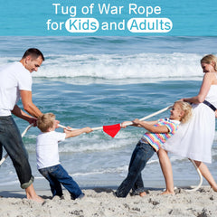 ZEROMX Tug of War rope color marks ends aid quick setup and scoring.