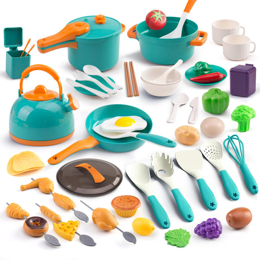Zero Zoo kitchen tableware collection supports pretend dining and role play