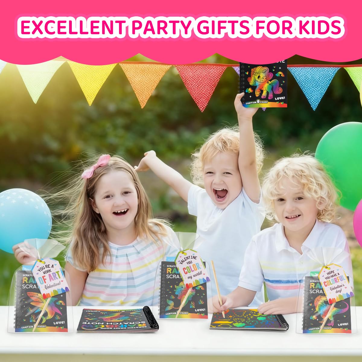 Children creating colorful artworks during classroom activity with Zesua set.
