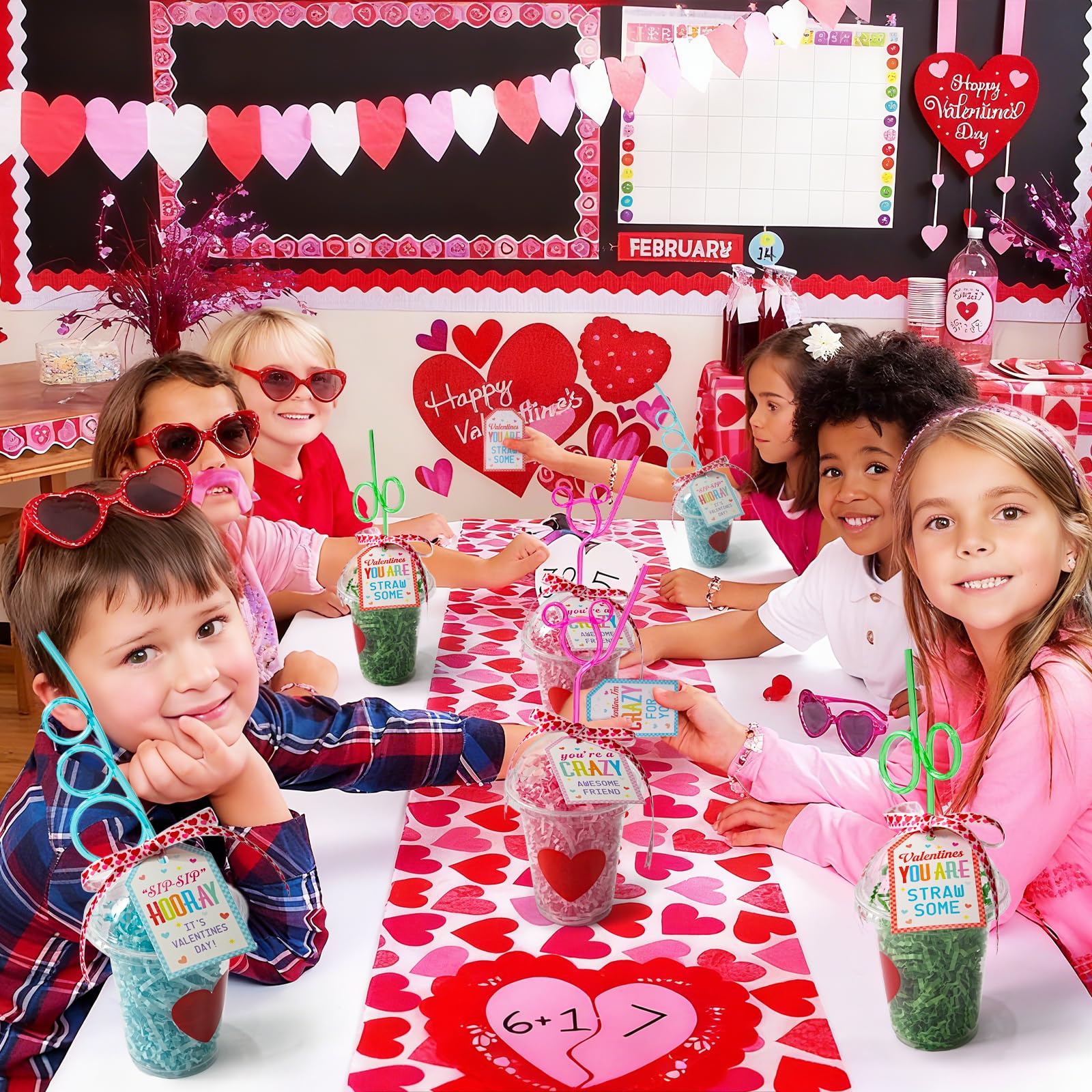 Zesua sticker sheet boosts creative valentines decorating