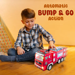 Zetz Brands Fire Truck makes a great gift for curious kids.