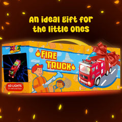 Zetz Brands Fire Truck promotes interactive play and creativity.