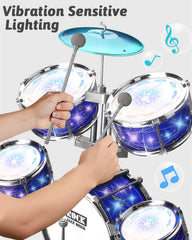 ZFSZSY drum heads produce crisp, pleasant tones for young learners.