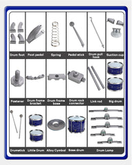 ZFSZSY foam drumsticks offer comfortable, kid-friendly grip.