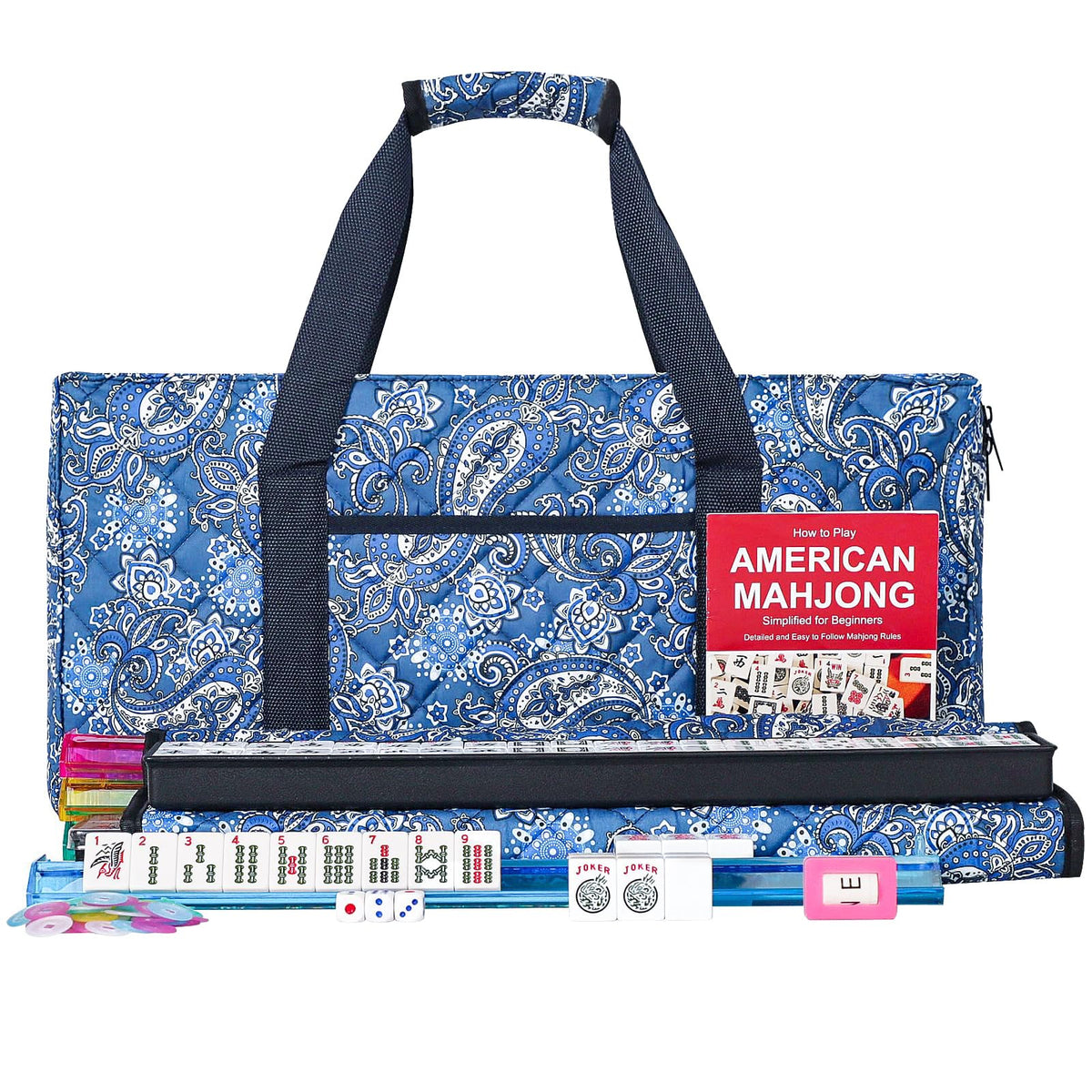 ZGME American Mahjong tiles with crisp patterns for quick recognition