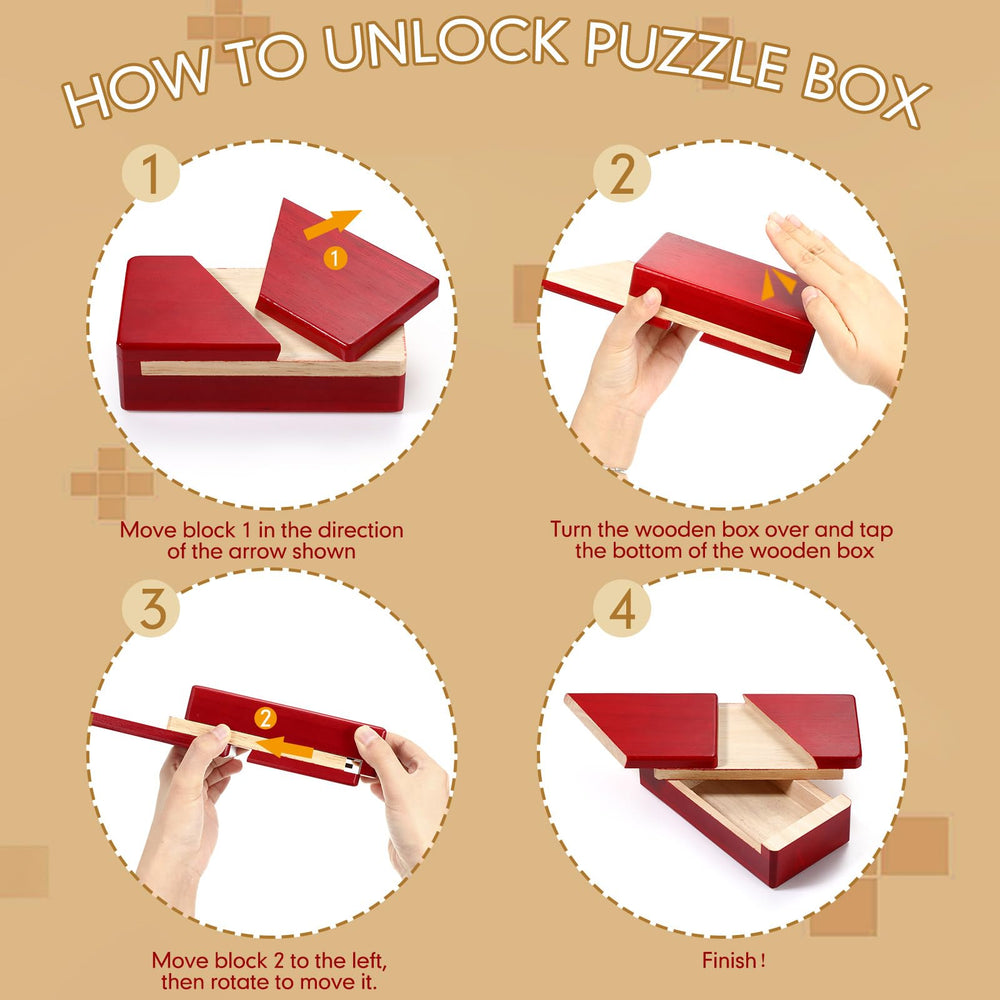 Zhanmai four-piece box set offers varied puzzle experiences for guests.