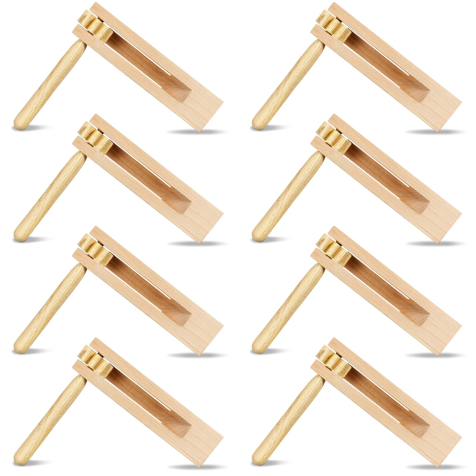 Zhanmai Mexicanas noise ratchet wooden package shows four pieces for celebrations.