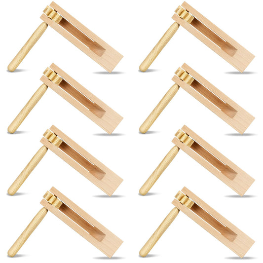 Zhanmai Mexicanas noise ratchet wooden package shows four pieces for celebrations.