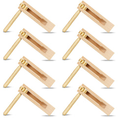 Zhanmai Mexicanas noise ratchet wooden package shows four pieces for celebrations.