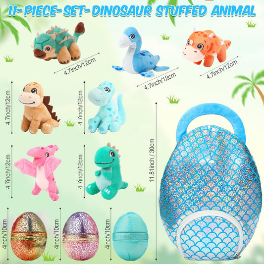 Zhanmai small 5-inch dinosaur plush for kids and cuddle play.