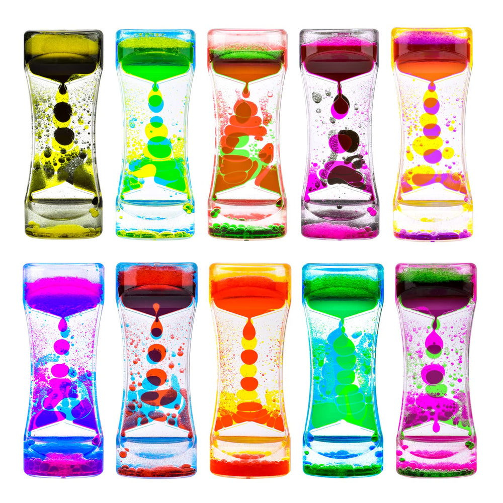 ZHBWOW liquid motion bubbler with colorful streams fuels engaging sensory play for all ages
