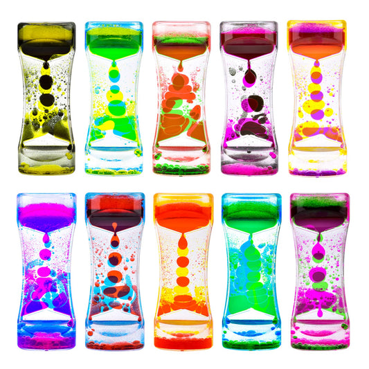 ZHBWOW liquid motion bubbler with colorful streams fuels engaging sensory play for all ages