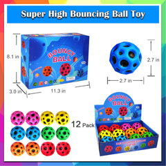 ZHEBAG Bouncy Ball with planet texture improves grip for easier handling.