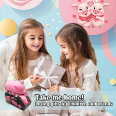 ZHEBAG portable pig squishy fits bags for on-the-go stress relief.