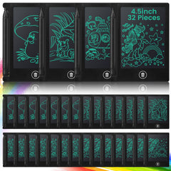 Zhehao 32-pcs mini LCD writing tablets pack for shared learning and classroom use.