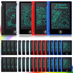 Zhehao 32 pack mini LCD tablet front view for on the go doodling and learning