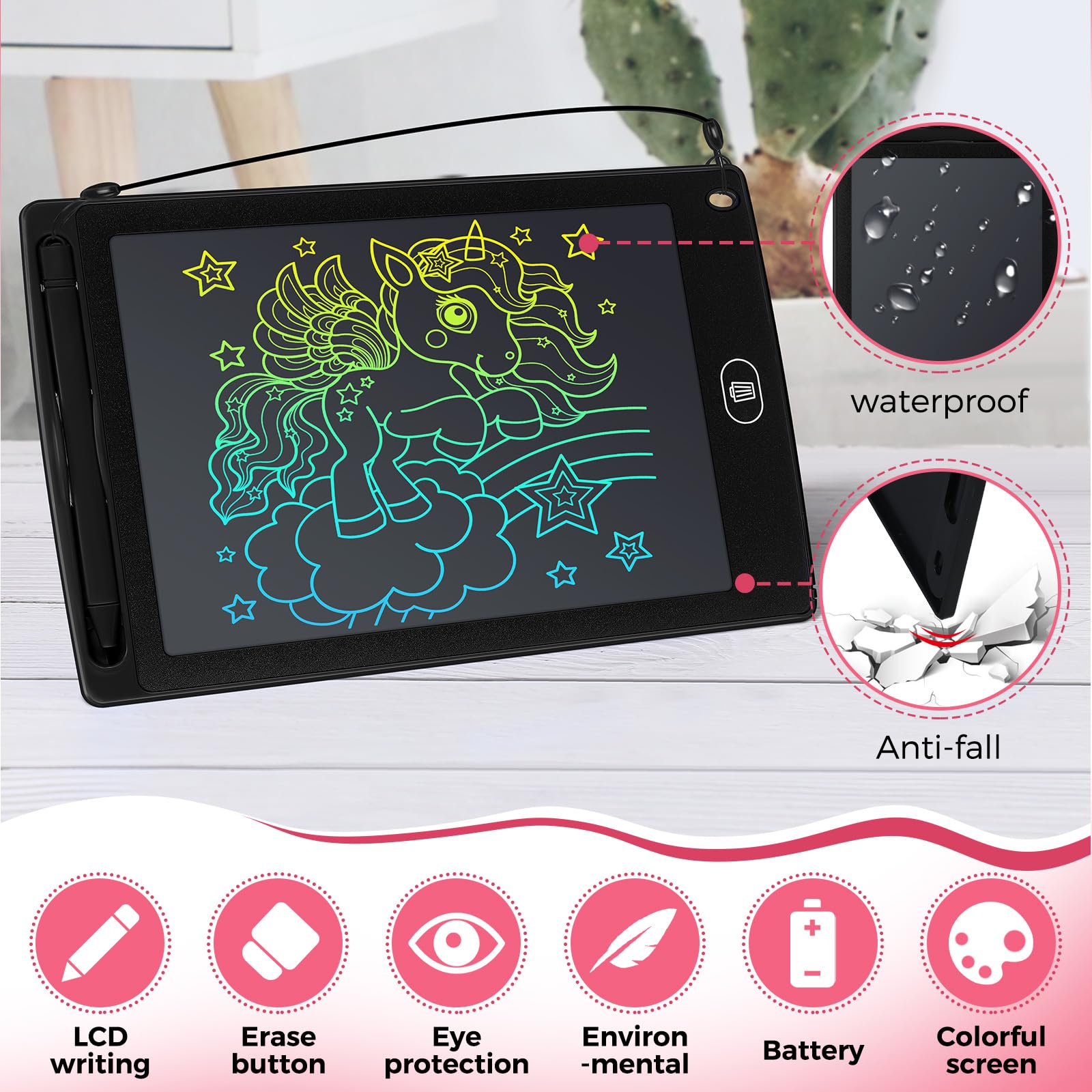 Zhehao easy-erase button for instant clearing and reuse