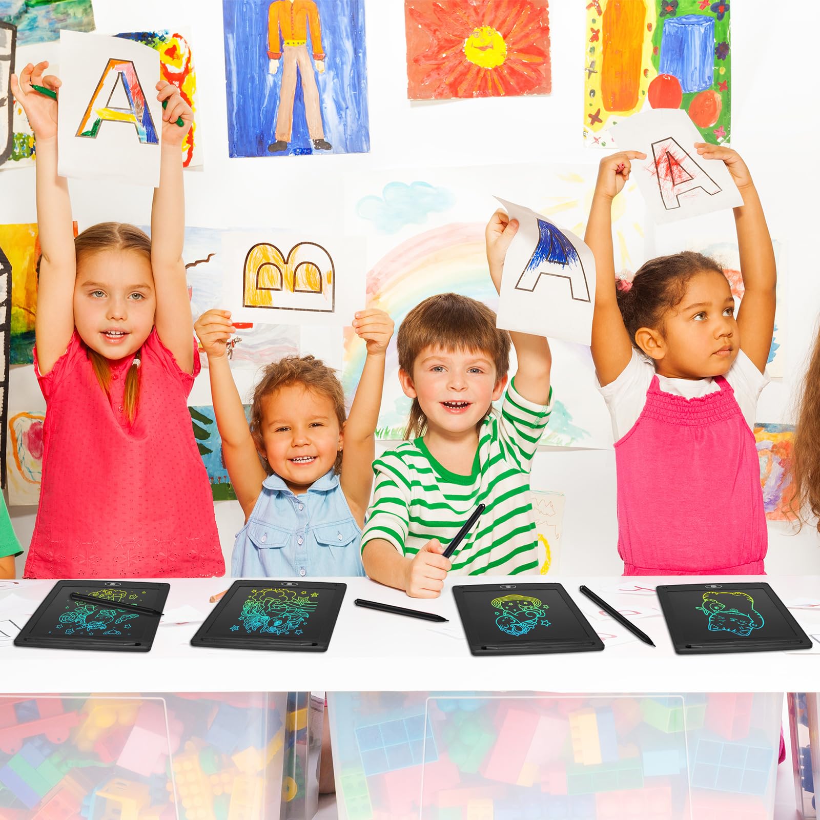 Zhehao eye-protection LCD screen offers glare-free drawing.