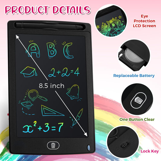 Zhehao doodle board includes a pen for precise sketches.