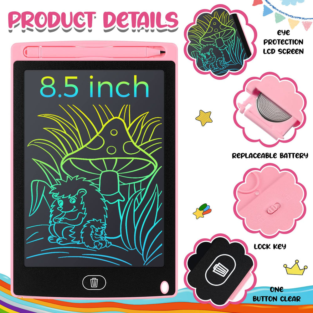 Zhehao doodle board showing a colorful LCD display to spark creativity