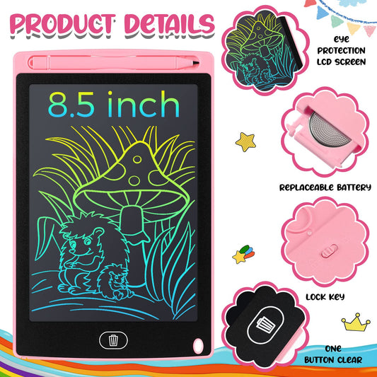 Zhehao doodle board showing a colorful LCD display to spark creativity