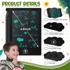 Zhehao 4-5 inch mini LCD writing tablet in use by child.