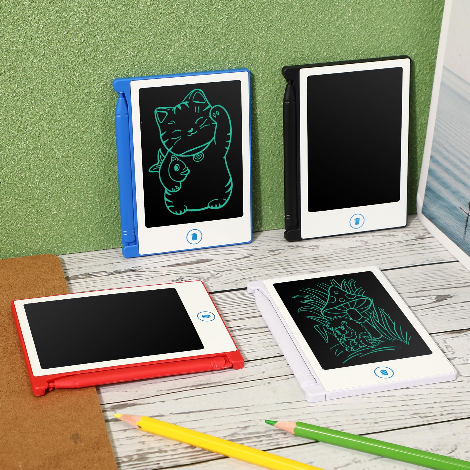 Zhehao portable drawing pad for travel keeps kids entertained on trips.