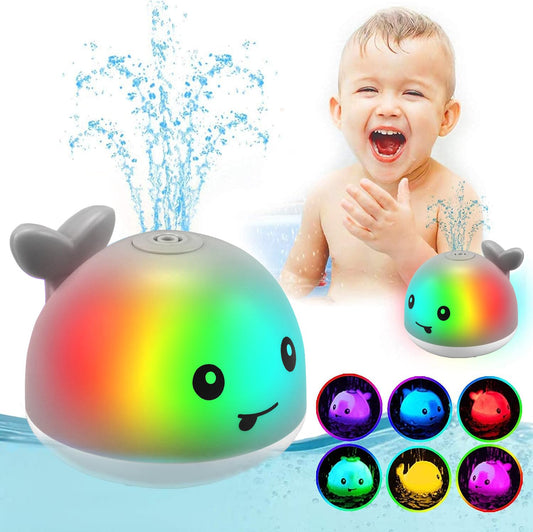 ZHENDUO colorful-lights bath toy lights up to captivate babies during baths