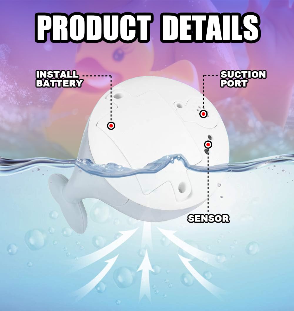 ZHENDUO floating bath toy remains upright on water