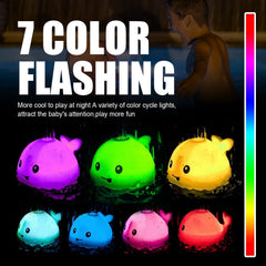 ZHENDUO spray-water bath toy sprays water with a gentle arc