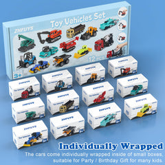 ZHFUYS metal mini cars stored in a decorative gift-ready collector case for gifting