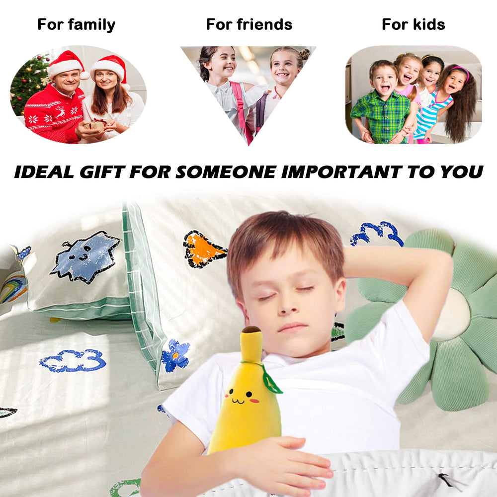 zhidiloveyou banana plush pillow room decor idea for bedrooms living spaces.